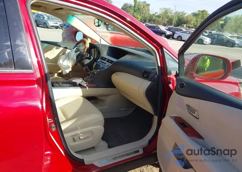 2010 Lexus Rx 350 from USA, damaged, VIN 2T2BK1BA8AC079290